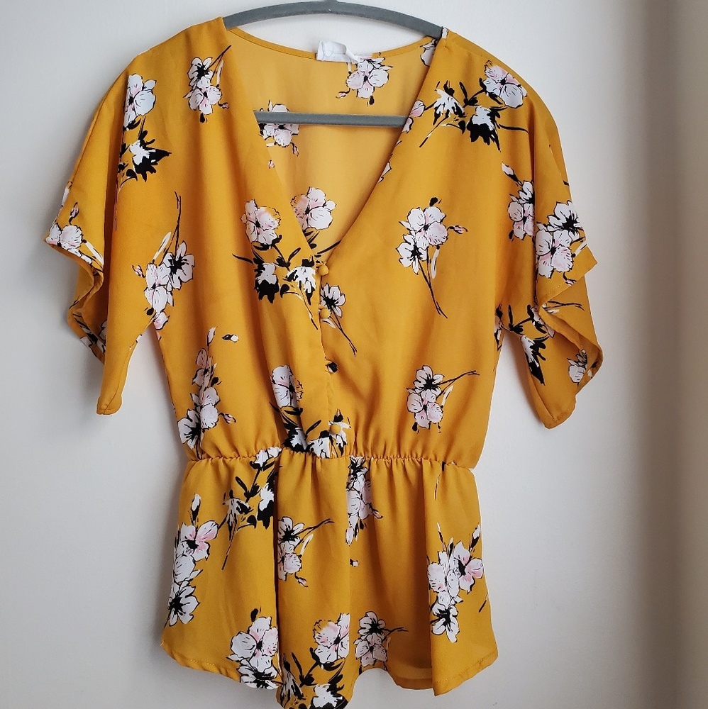 Floral Print Blouse